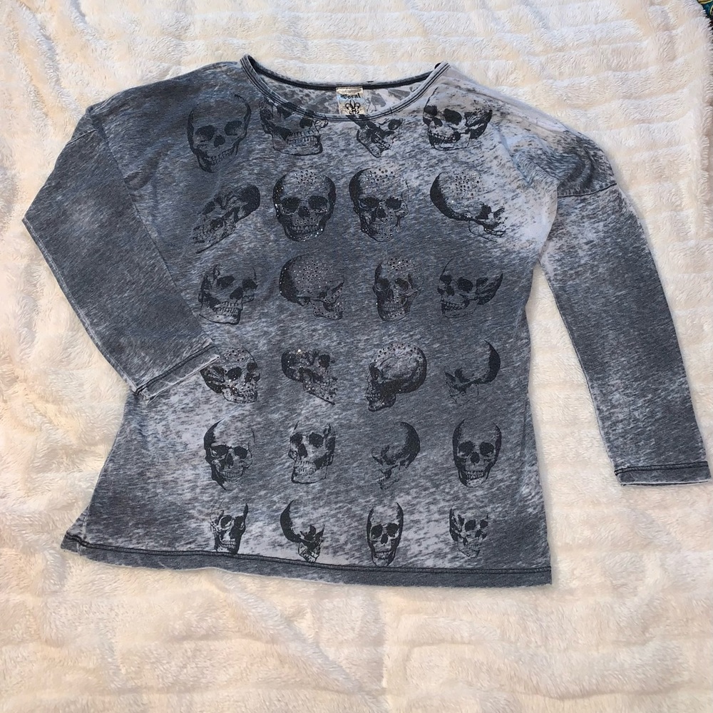 Vocal skull long sleeve